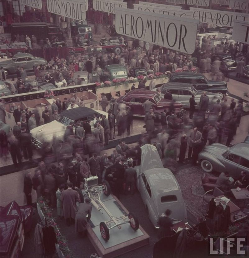 авто, история, автосалон, парижский автосалон, 1948