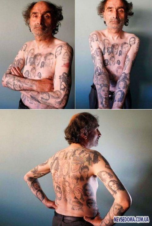 Самые неудачные татуировки (28 фото)