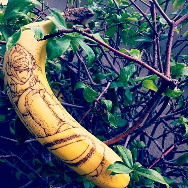 Работы бананового татуировщика Энда Кейпа