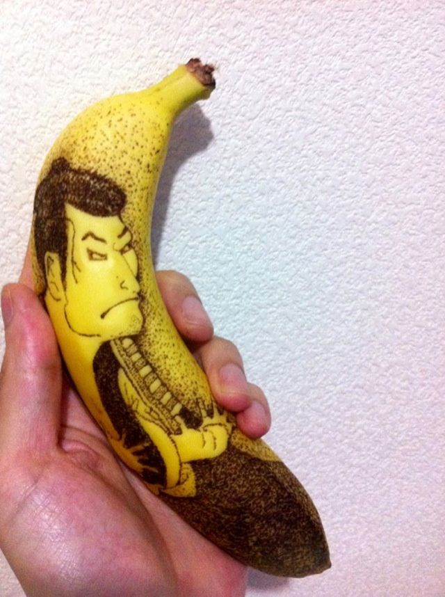 Работы бананового татуировщика Энда Кейпа