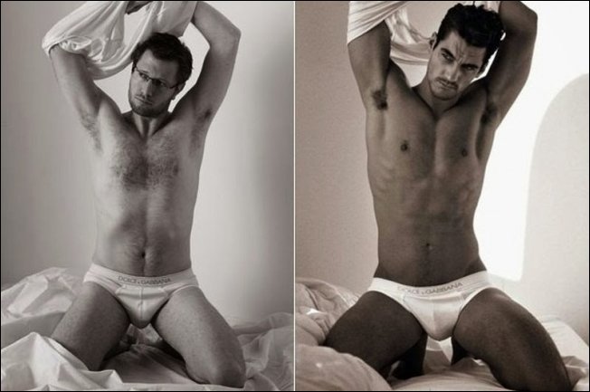 Если бы в рекламе нижнего белья снимались обычные мужчины (5 фото)