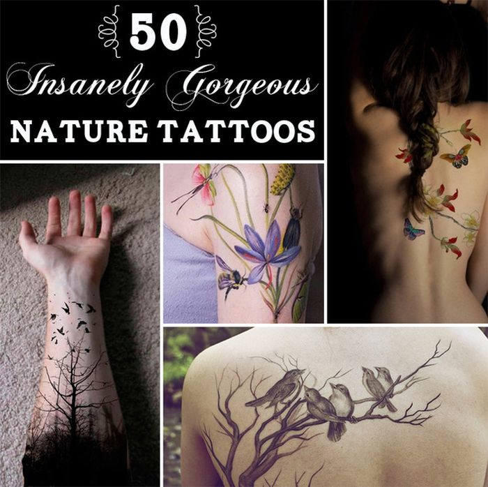 Удивительные татуировки (50 фото)