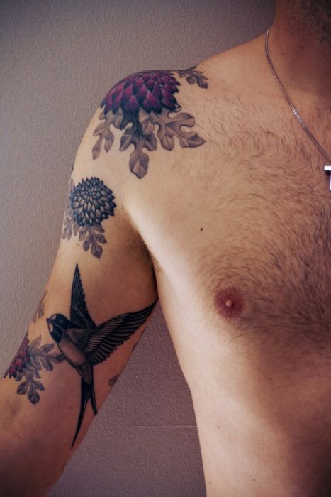 Удивительные татуировки (50 фото)