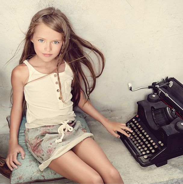 Кристина Пименова - 9-летняя звезда модных журналов (40 фото)