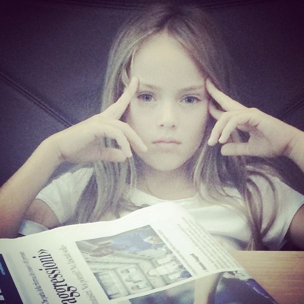 Кристина Пименова - 9-летняя звезда модных журналов (40 фото)