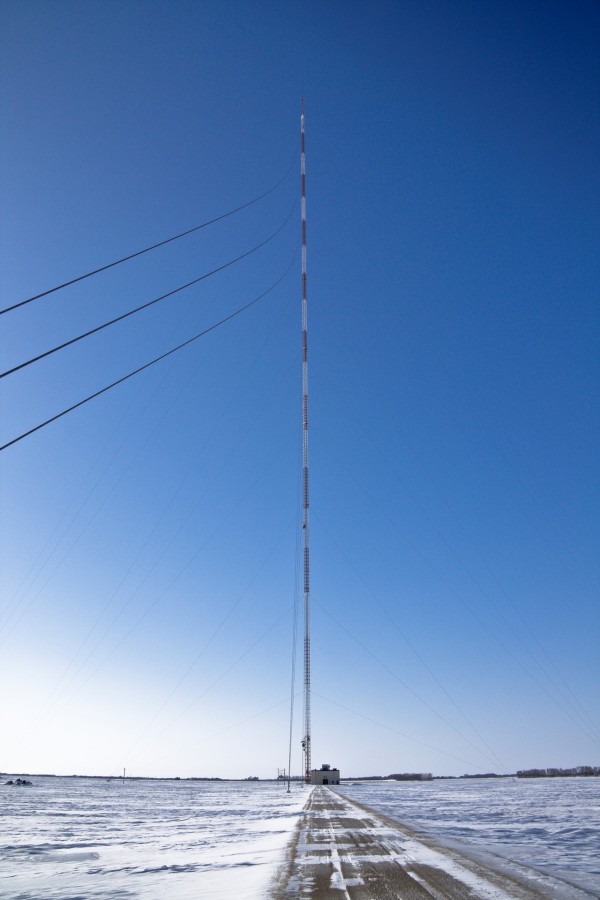 Телерадиомачта, которая дважды становилась самым высоким зданием в мире (9 фото)