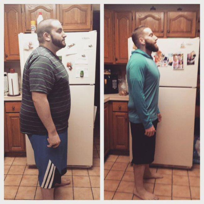 Люди, которые смогли избавиться от лишнего веса (28 фото)
