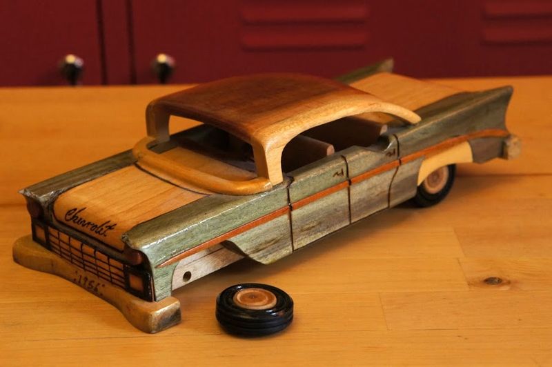 Модели машин из дерева